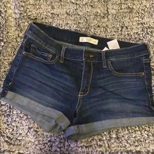 Abercrombie jean shorts
